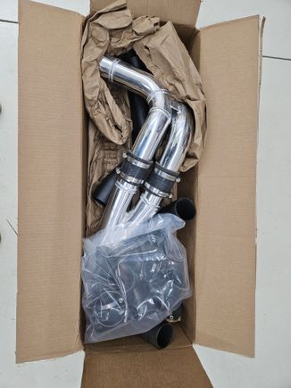 996TT Fresh Air Intake Plenum w/ Hard Piping
