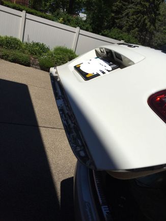 Time for the plastic scraper and some Goo-B-Gone!!