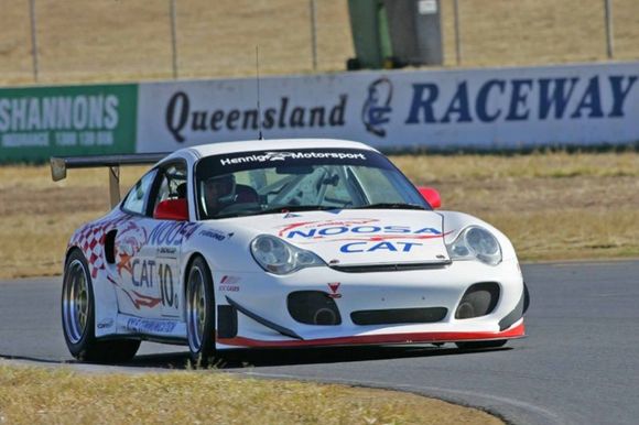 Customers 996GT2RSR Race Car with the Agency Power 650 Turbo Kit