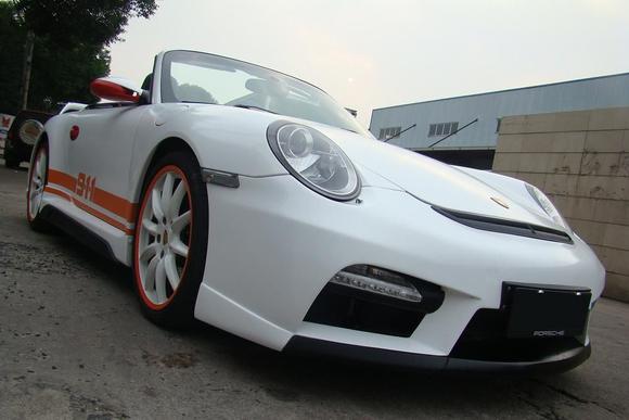 Porsche 997 Misha GTM kit white 5