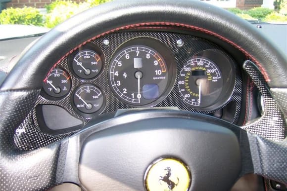 MAcarbon Ferrari 360 Instrument Panel