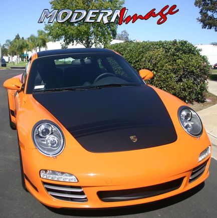 Front head on. OrangePorscheCarrera 06