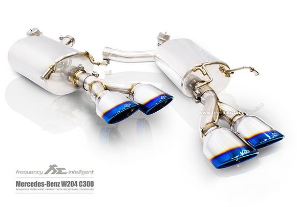 Fi Exhaust for Mercedes-Benz W204 C300 - Valvetronic Muffler.