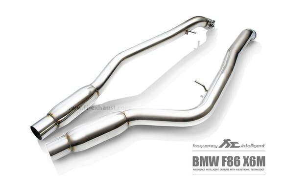 Fi Exhaust for BMW F86 X6M - Front Pipe.