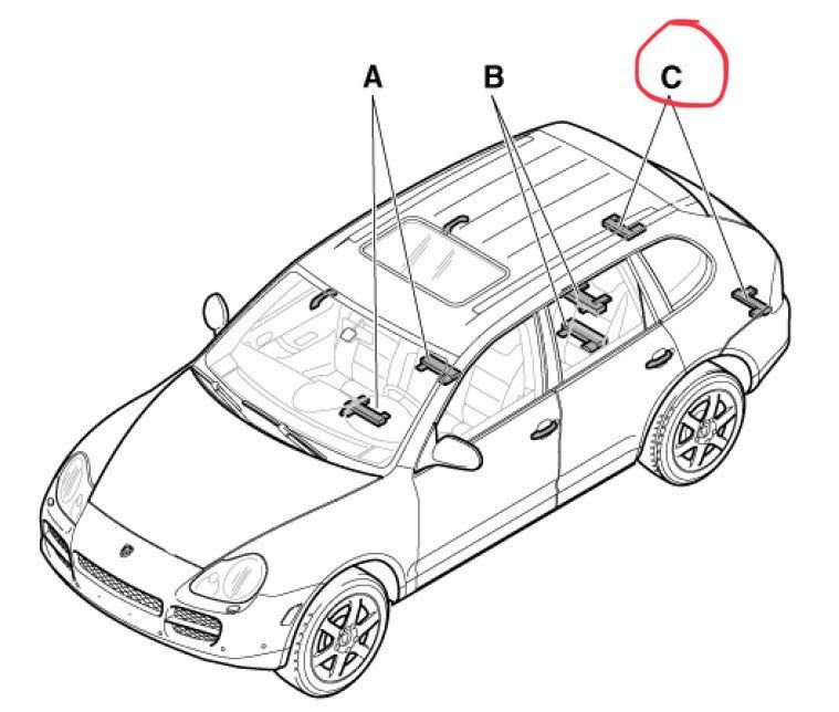 957 Rear Kessy antenna part numbers Porsche Forum and