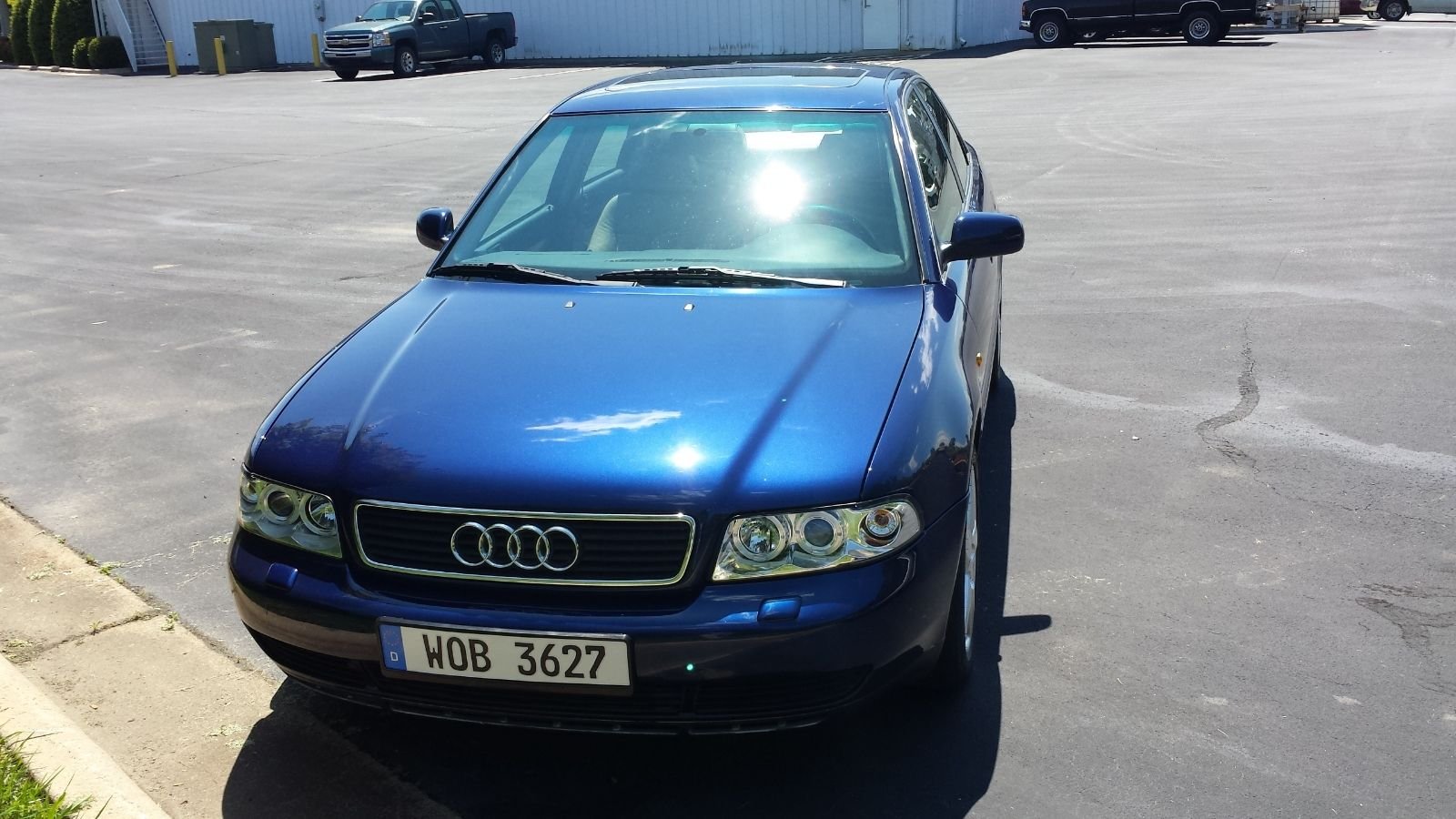 1998 Audi A4 Quattro - Audi B5 for Sale - Used - VIN WAUED28DXWA141316 - 178,820 Miles - 6 cyl - AWD - Automatic - Sedan - Blue - Cornelius, NC 28031, United States