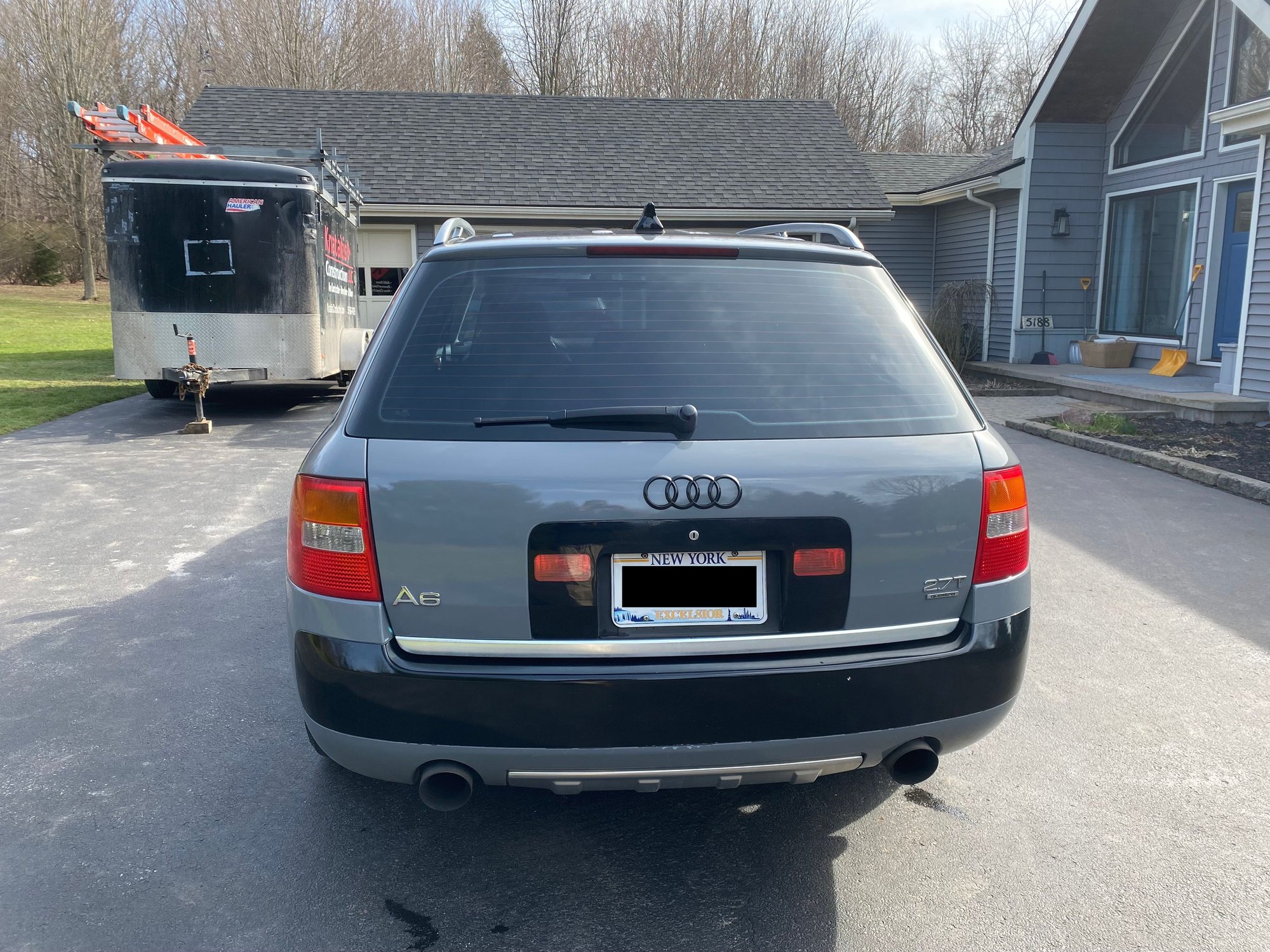 2003 Audi Allroad Quattro - 2003 Audi A6 Allroad - $5,900 OBO - Used - VIN WA1YD64BX3N111405 - 151,450 Miles - 6 cyl - AWD - Automatic - Wagon - Gray - Williamson, NY 14589, United States