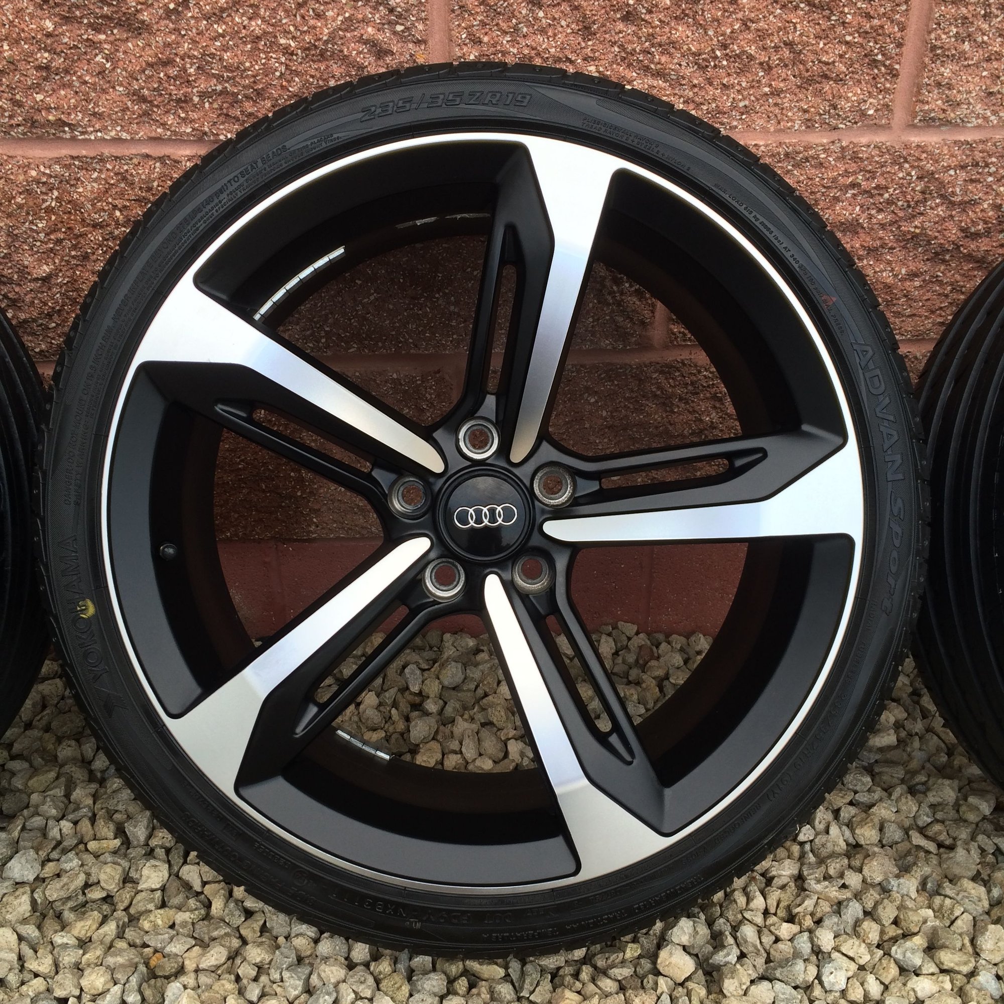 Wheels and Tires/Axles - TEST LISTING - New RS7 Matte black 19" wheels, Yokohama Tires - New - All Years Audi All Models - Nicaragua