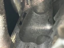 Close up of the junction where the three wires originate 