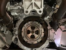 Special adapter machine to fit AP racing clutch.