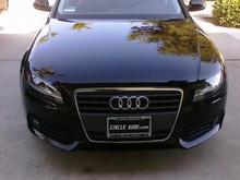 Audi at home for the first time.