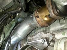 Audi 4.2 downpipe 3