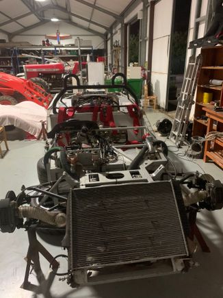 The car - stripped.