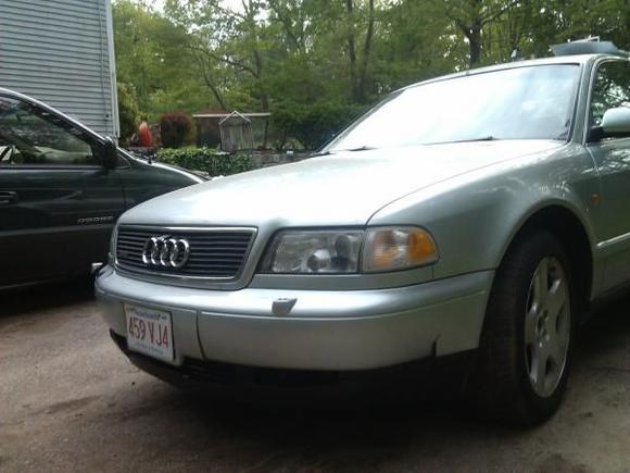 Audi A8 as bought