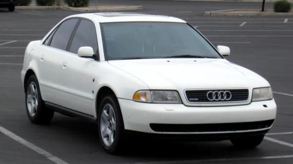 1996 Audi A4 2.8 Quattro the day it finally got a license plate after 4 years in storage.