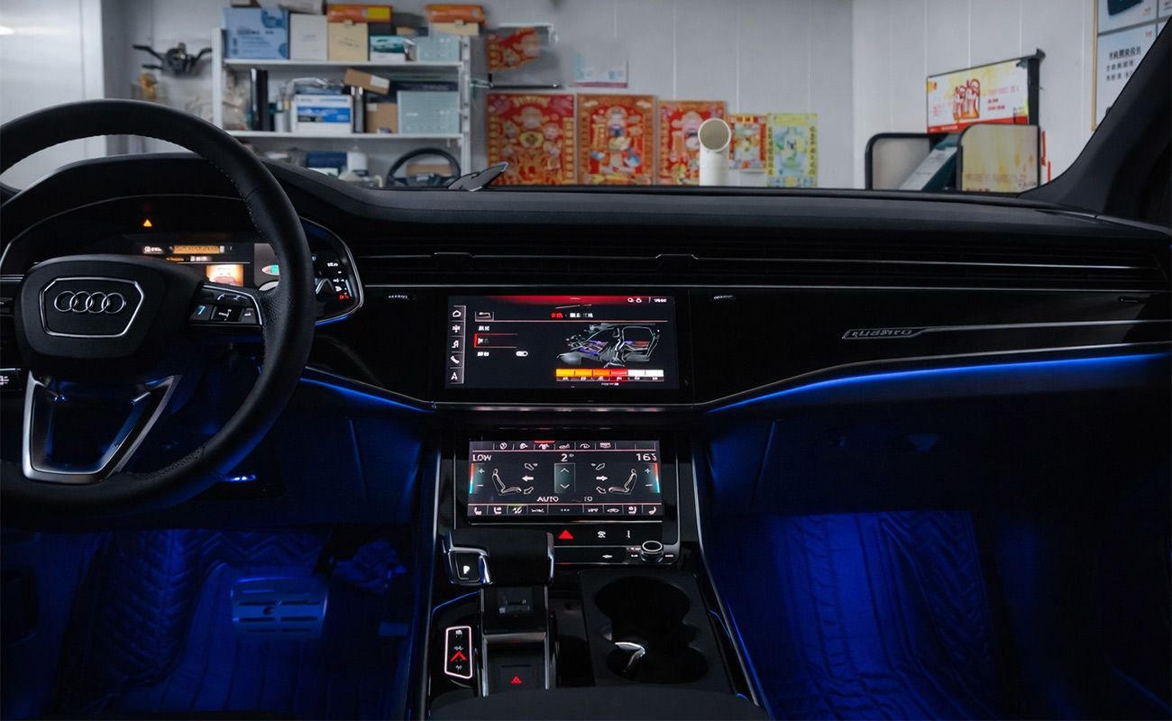 Interior/Upholstery - Audi Q7 2020-2025 OEM Dynamic LED Ambient Light Kits - New - 2020 Audi Q7 - Guangzhou, China