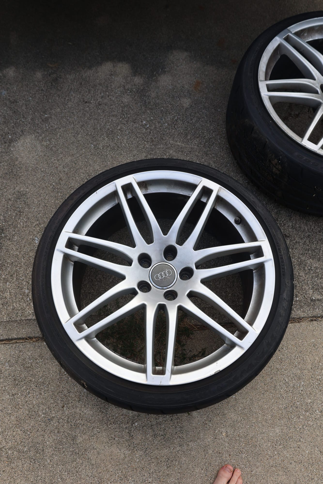 Wheels and Tires/Axles - Genuine Audi RS4 Alloys 19” Hypersliver - Used - 1999 to 2017 Audi All Models - Greenwood, IN 46142, United States