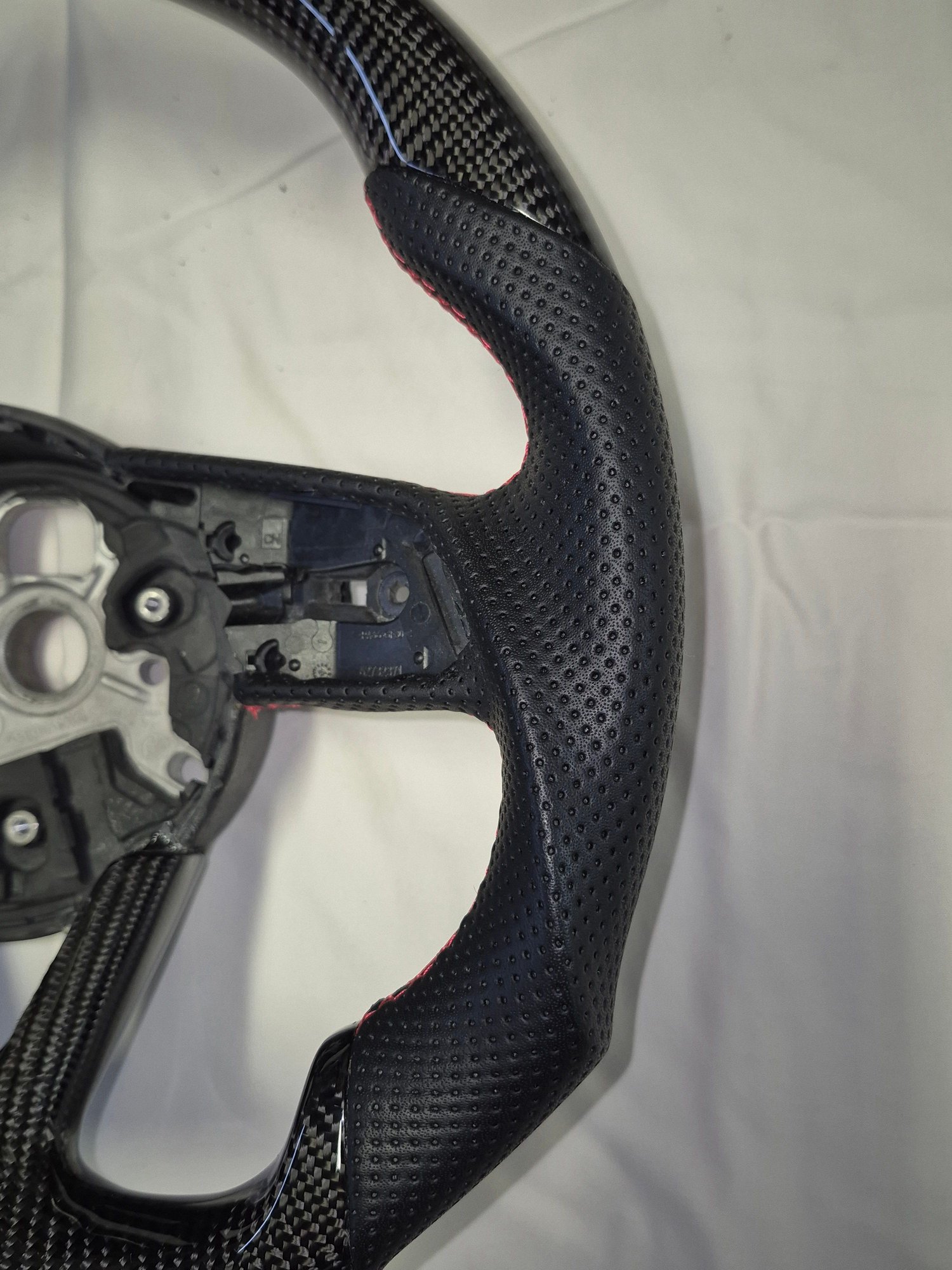 Steering/Suspension - Beautiful New Carbon Fiber/Perforated Leather Steering Wheel for 2018-2020 Audi - New - 2018 to 2020 Audi S5 - Murrieta, CA 92563, United States