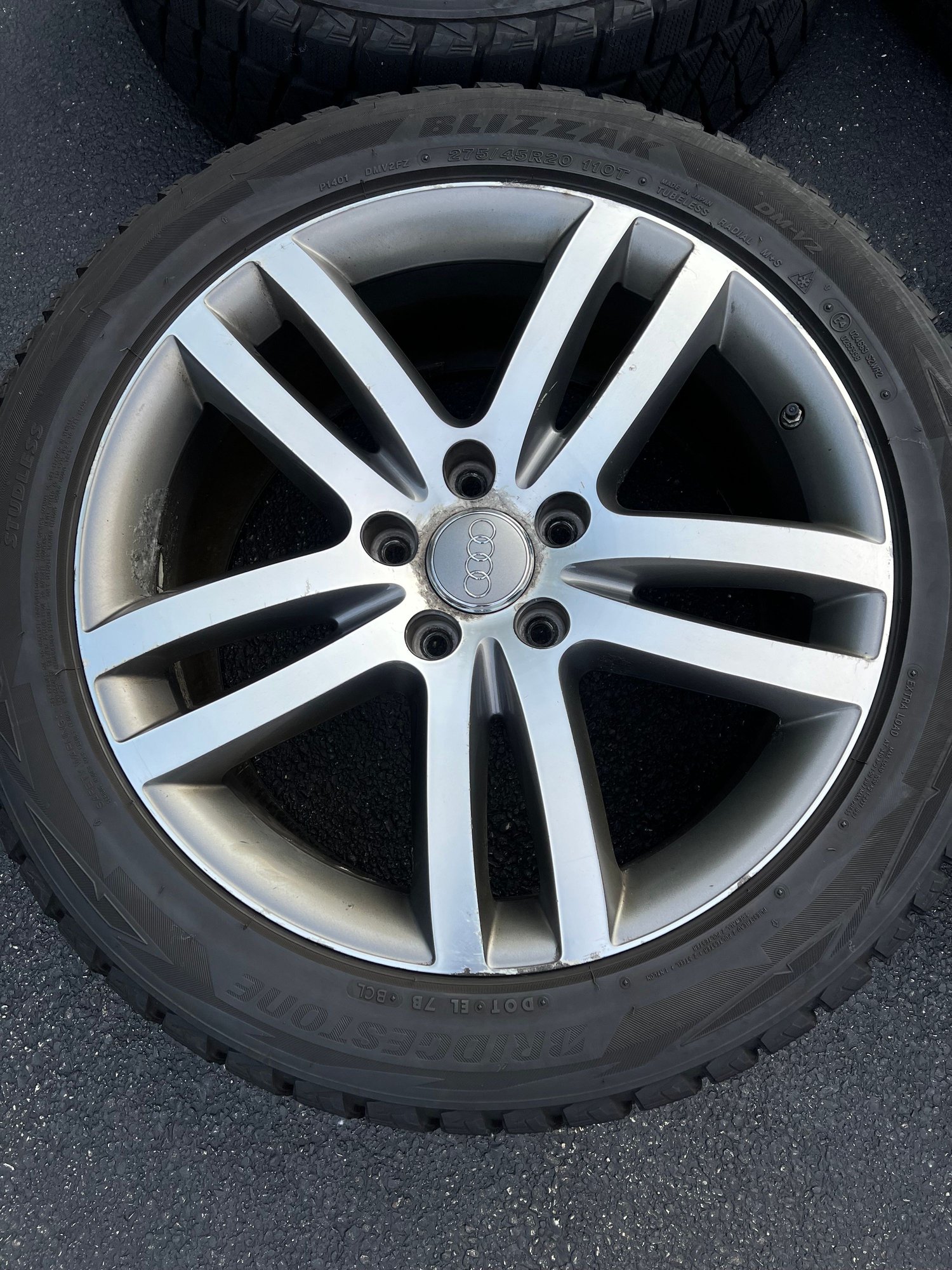 FS Q7 winter setup; 20" OEM wheels with tires AudiWorld Forums