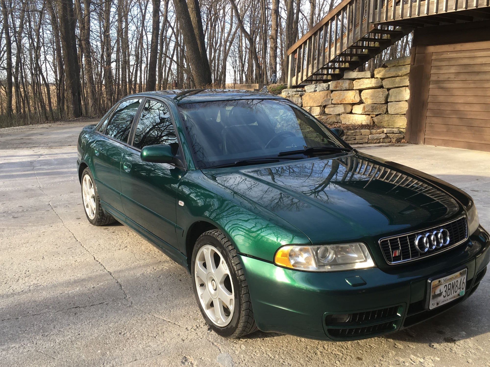 Audi Other FS in San Francisco: 2001.5 Audi B5 S4 in Cactus Green -  AudiWorld Forums