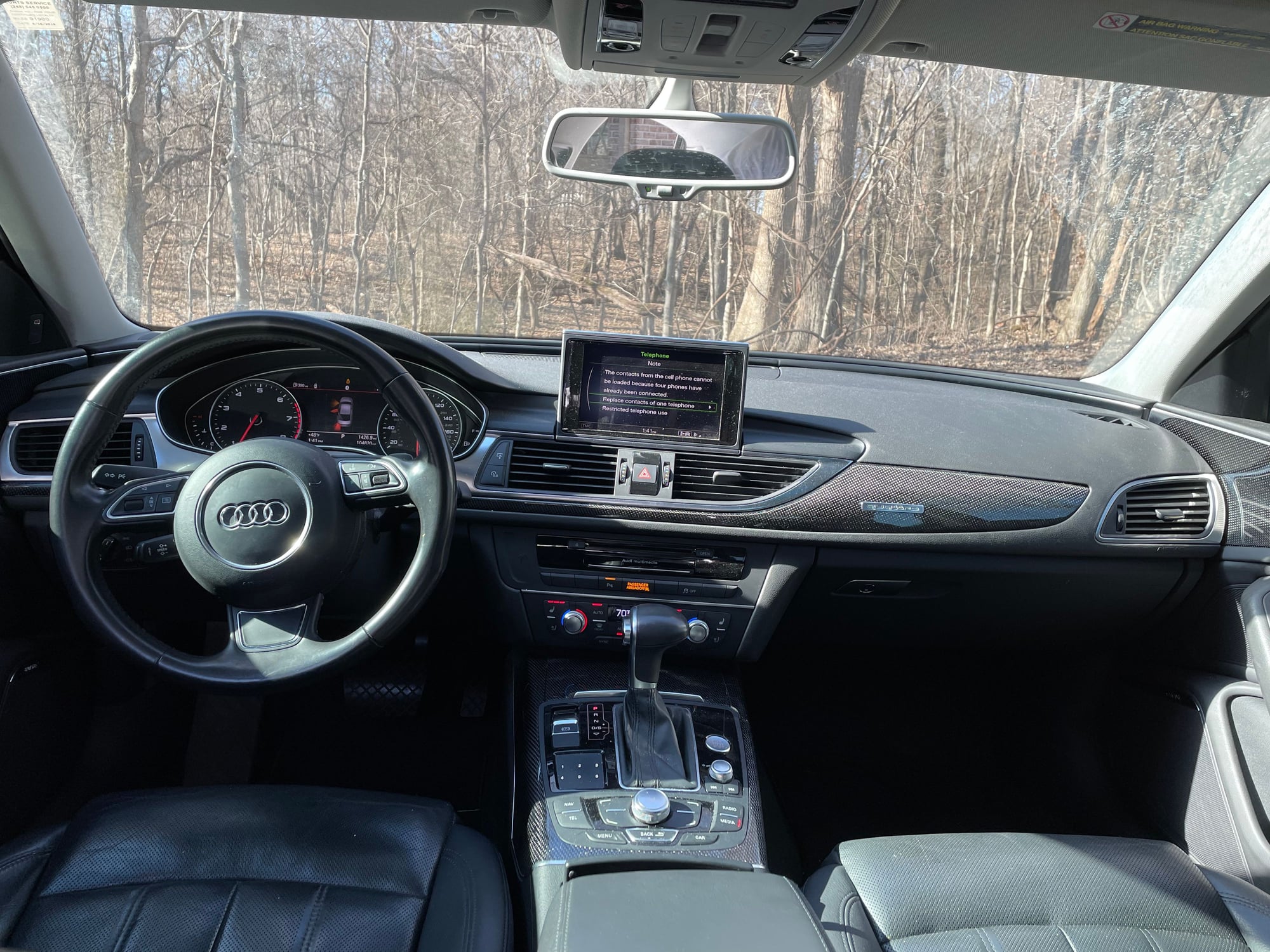 Interior/Upholstery - C7 S6 OEM Carbon Fiber Interior Trim Set - Used - 2012 to 2018 Audi A6 - 2012 to 2018 Audi A6 Quattro - 2012 to 2018 Audi S6 - Nashville, TN 37204, United States