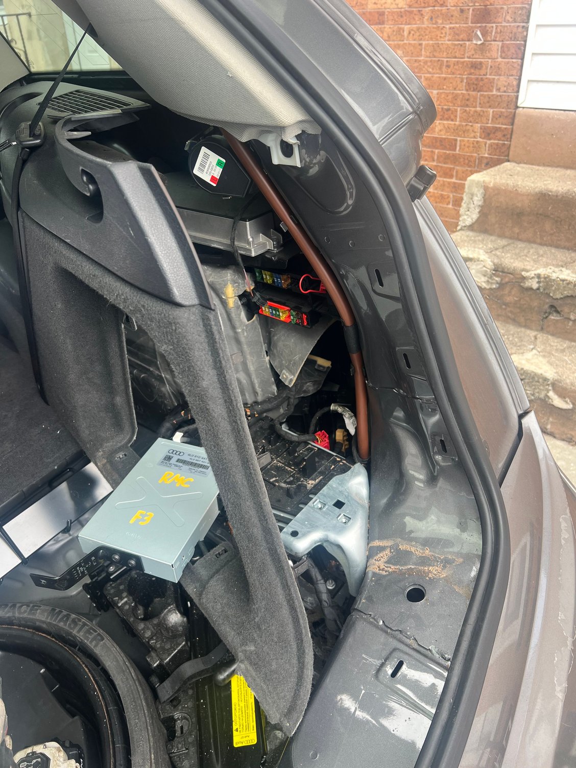 2011 Audi Q7 Reverse Camera Module location AudiWorld Forums