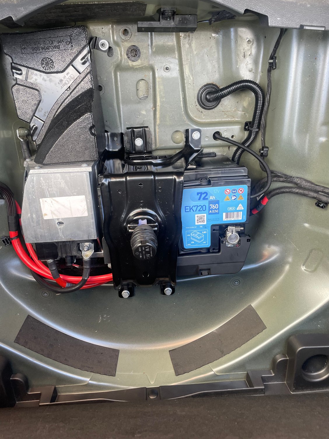 2022 Audi A4 B9 – 12V Mild Hybrid Auxiliary Battery Fault Stop/Start ...