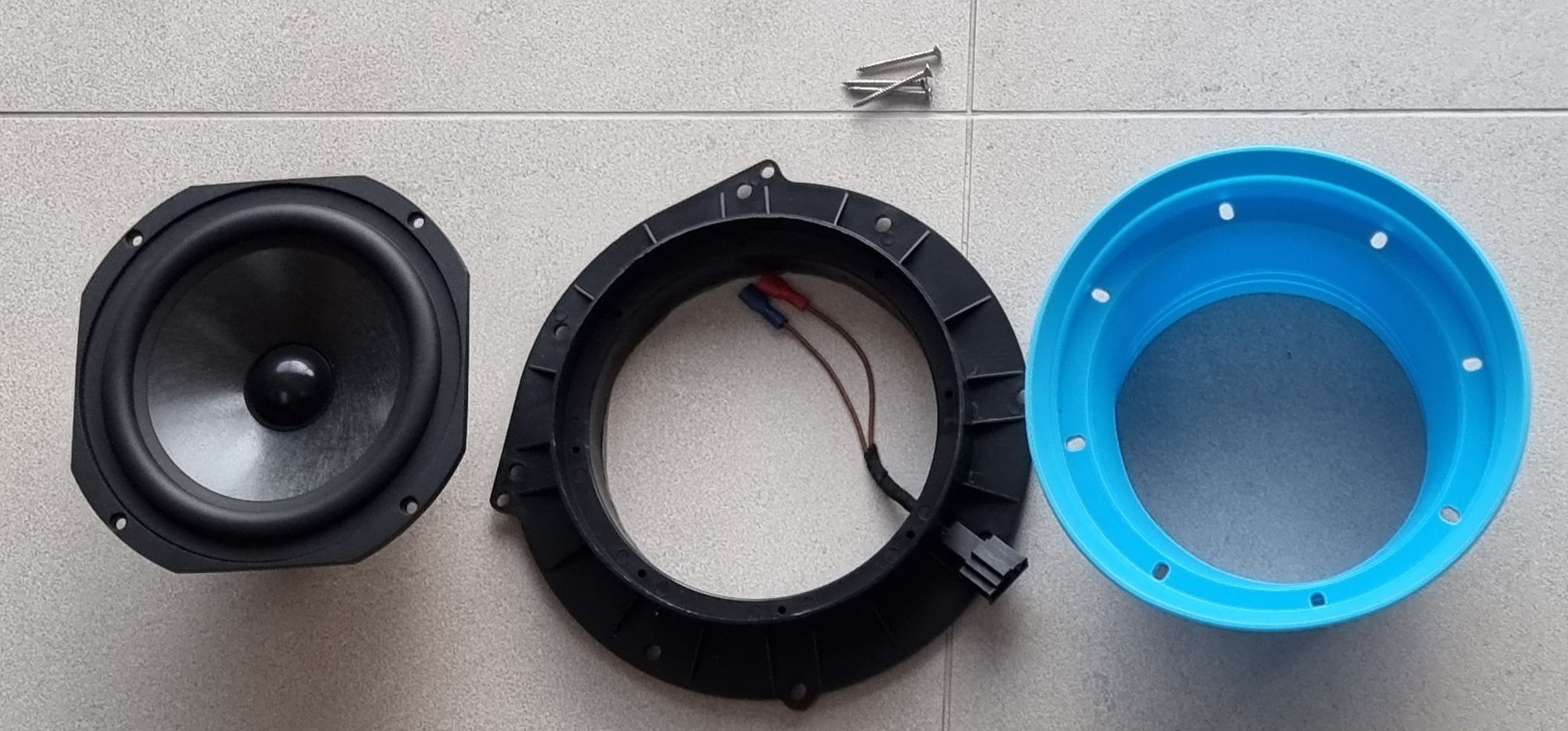 Mounting a speaker larger than 6.5inch on a speaker spacer AudiWorld Forums