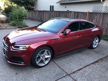 2018 A5 Sportback with the S-Line Package