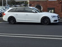 20"VRM RS style wheels - suit the B8.5 on sports suspension. Superchipped 3.0TDi with miltek exhaust - goes well.
