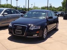 My Audi on the dealers lot!