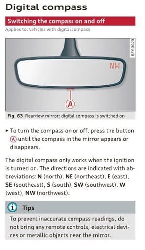 What Does the Switch on the Bottom of the Rearview Mirror Do?