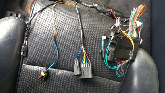 Original Remote Start harness I made