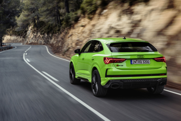 Source: Audi-Media, 2020 RS Q3 Sportback, Kyalami Green