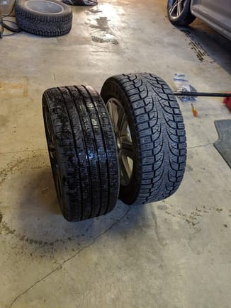 Stock Wheels/Tires vs. Winter Wheels/Tires