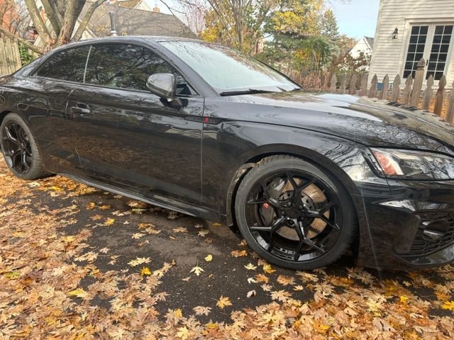 Wheels and Tires/Axles - Set of 4 RS6 Style Black 19" ART 318 Replica Wheels with Snow Tires - Used - 2021 to 2023 Audi RS5 - Stillwater, MN 55082, United States