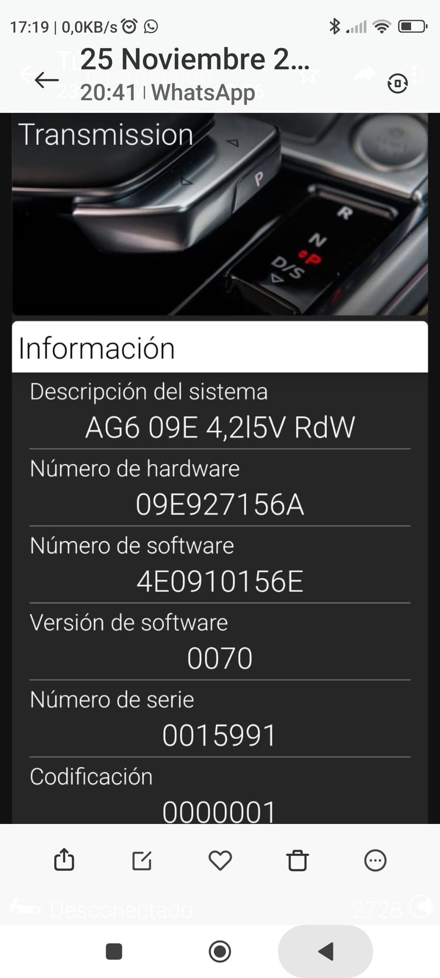 different gearbox codes in BFM engine? AudiWorld Forums