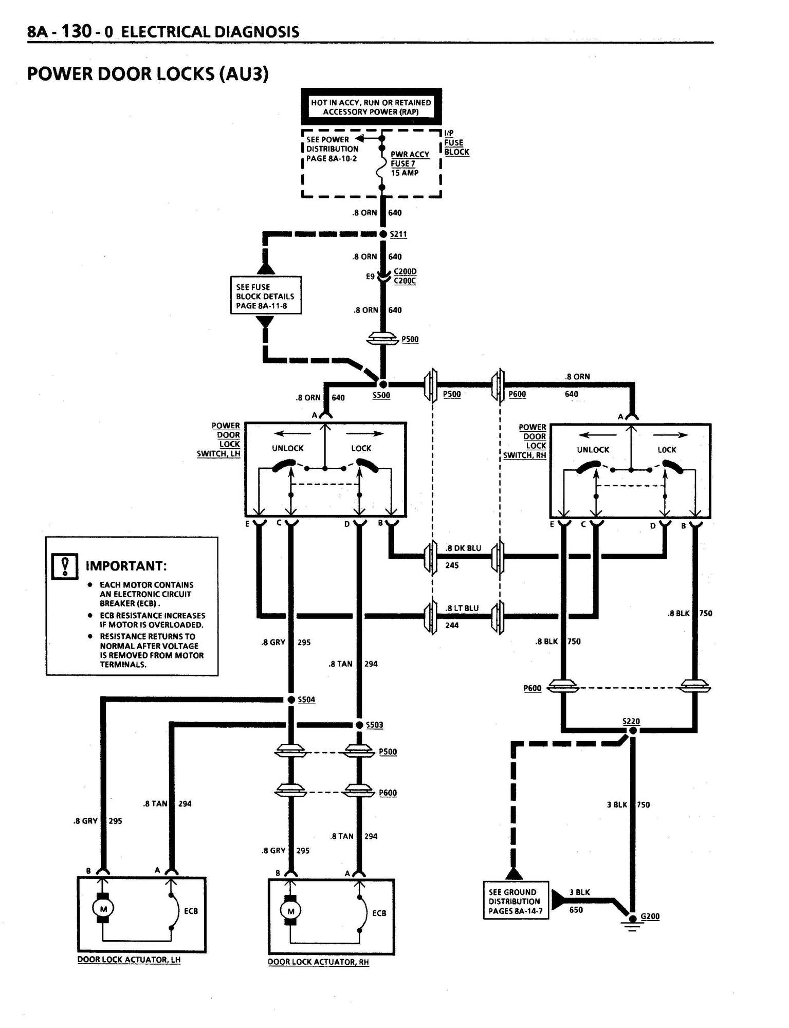 Wiring for power door locks - CamaroZ28.Com Message Board
