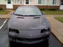 primer is peeling off the front bumper
