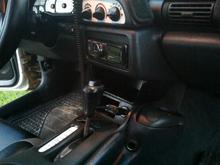 97-02 console 93-96 
made custom shelf to fill gap