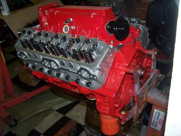 These rockers and pushrods were later replaced