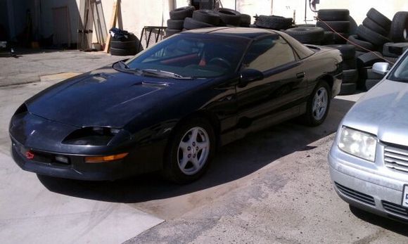 Day I purchased the car, not running.