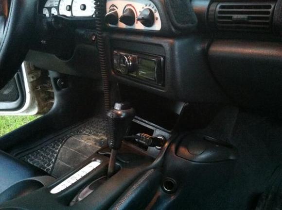 97-02 console 93-96 
made custom shelf to fill gap