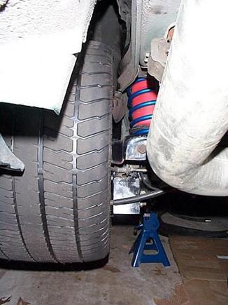 Tire Clearance - 7.93 inch Backspace