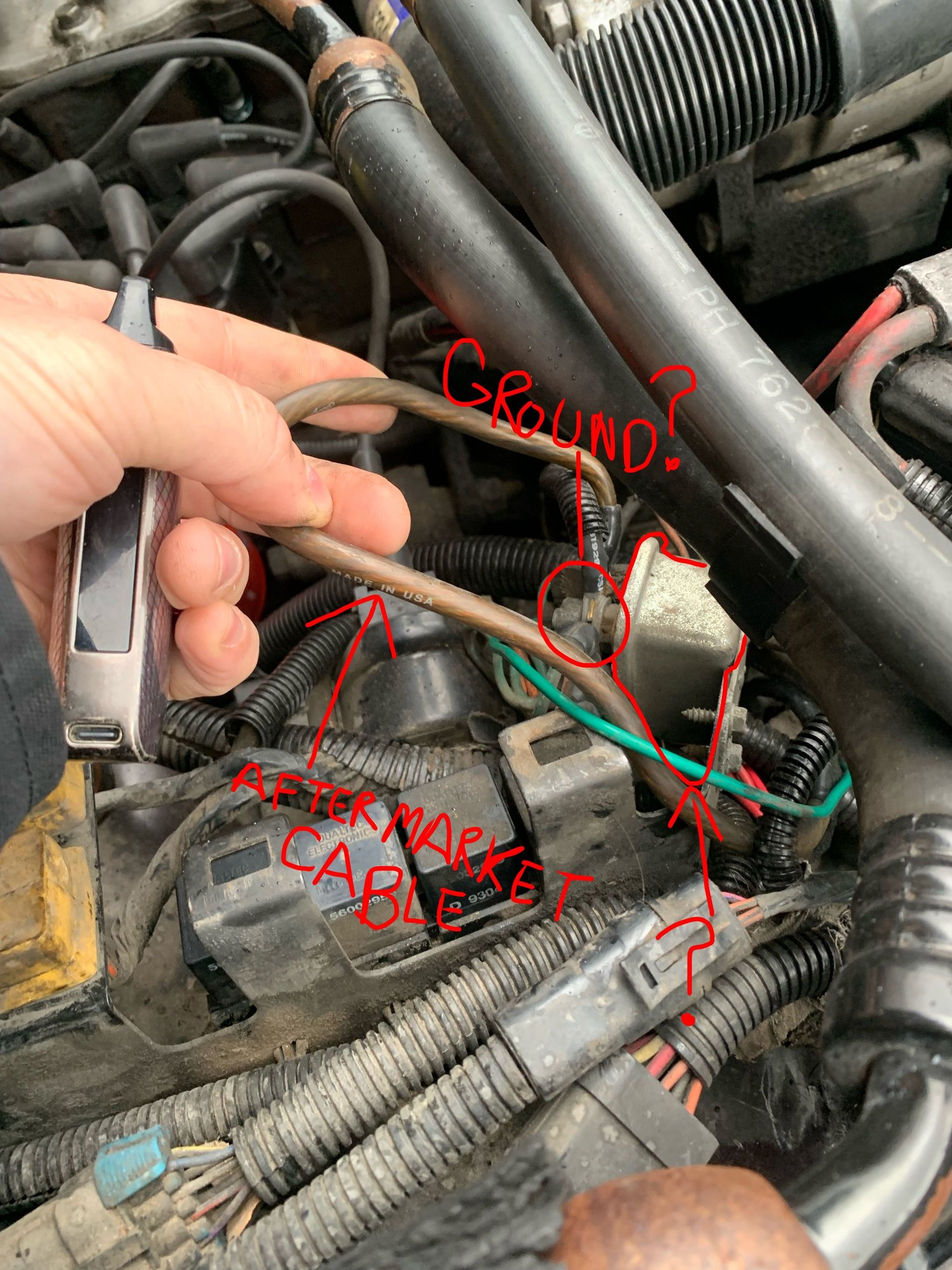 Silver box next to engine bay relays? Jeep Cherokee Forum