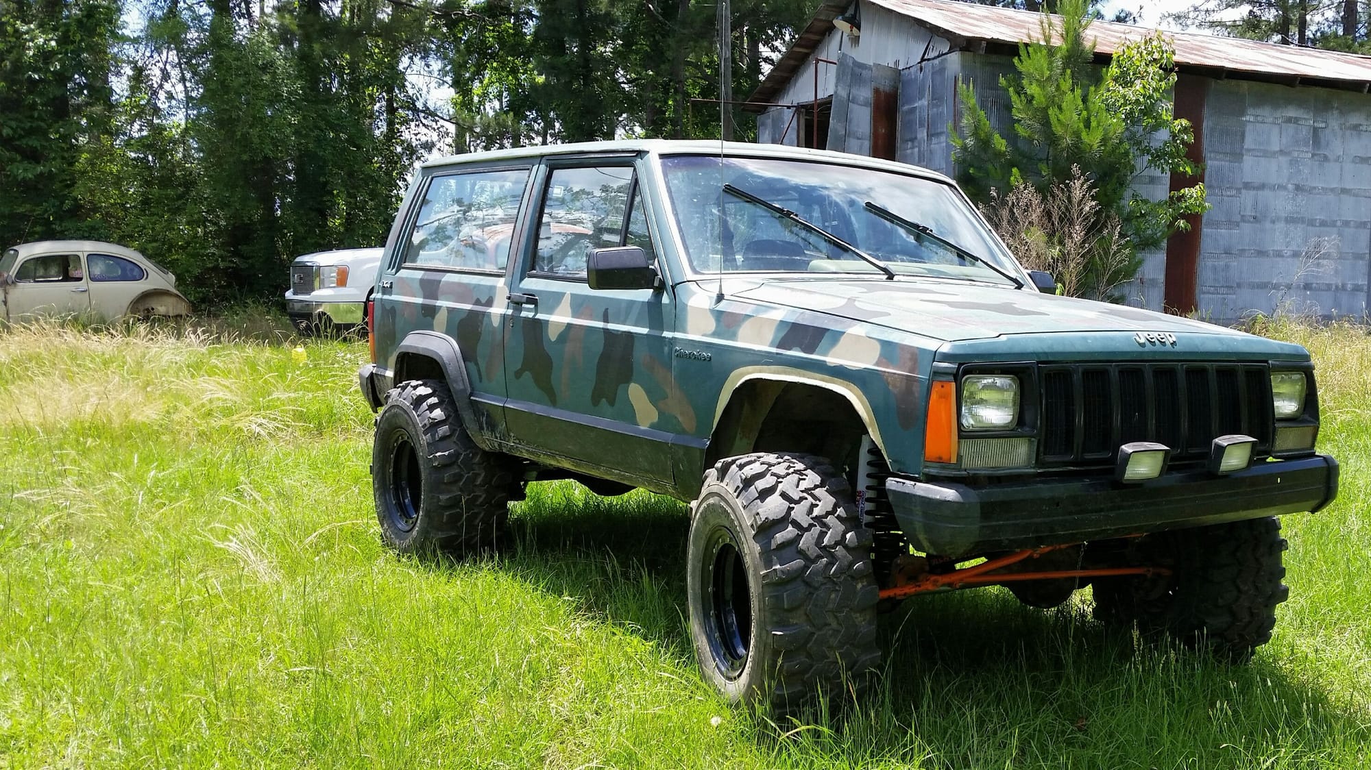 3.5"+ 33" 35" Flex pics please. Jeep Cherokee Forum