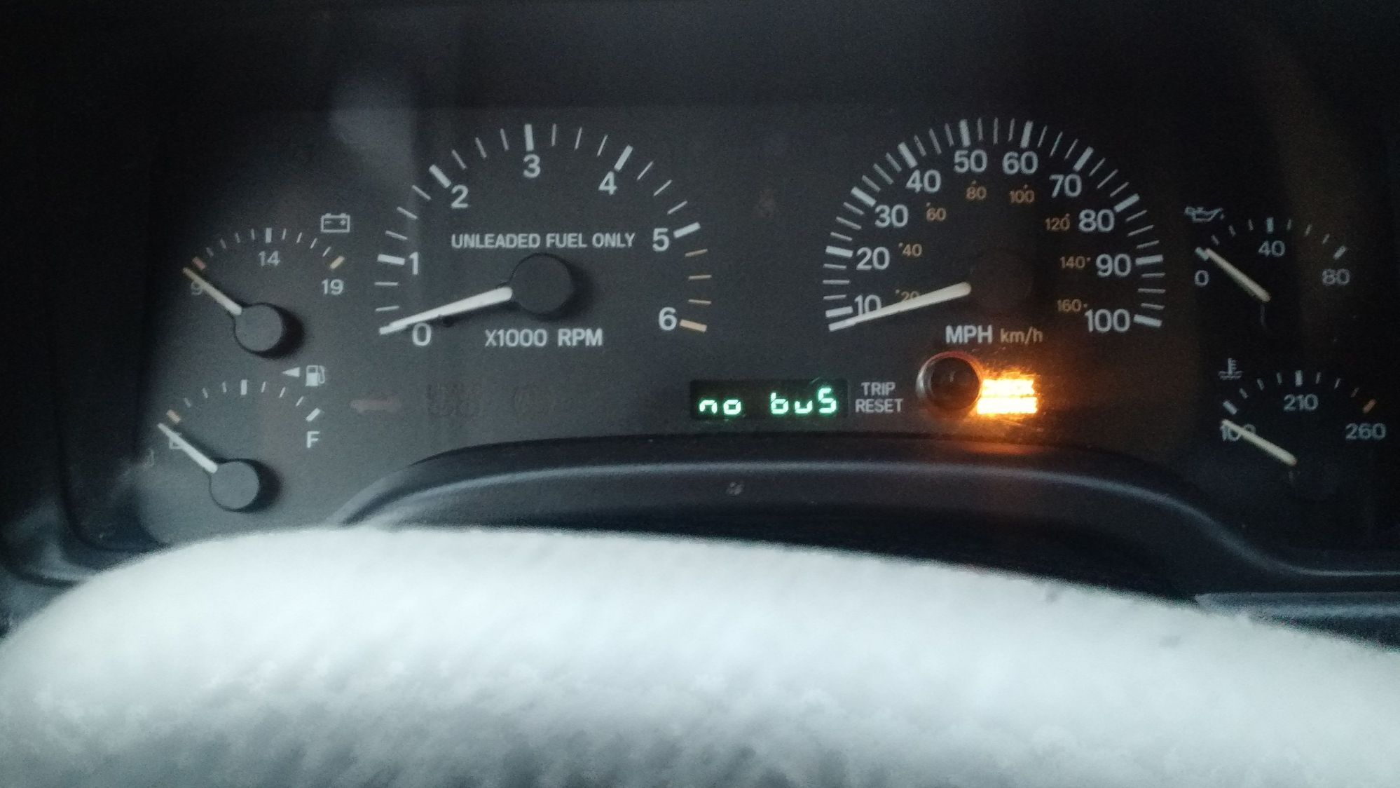 Gauge issue. No Bus Jeep Cherokee Forum