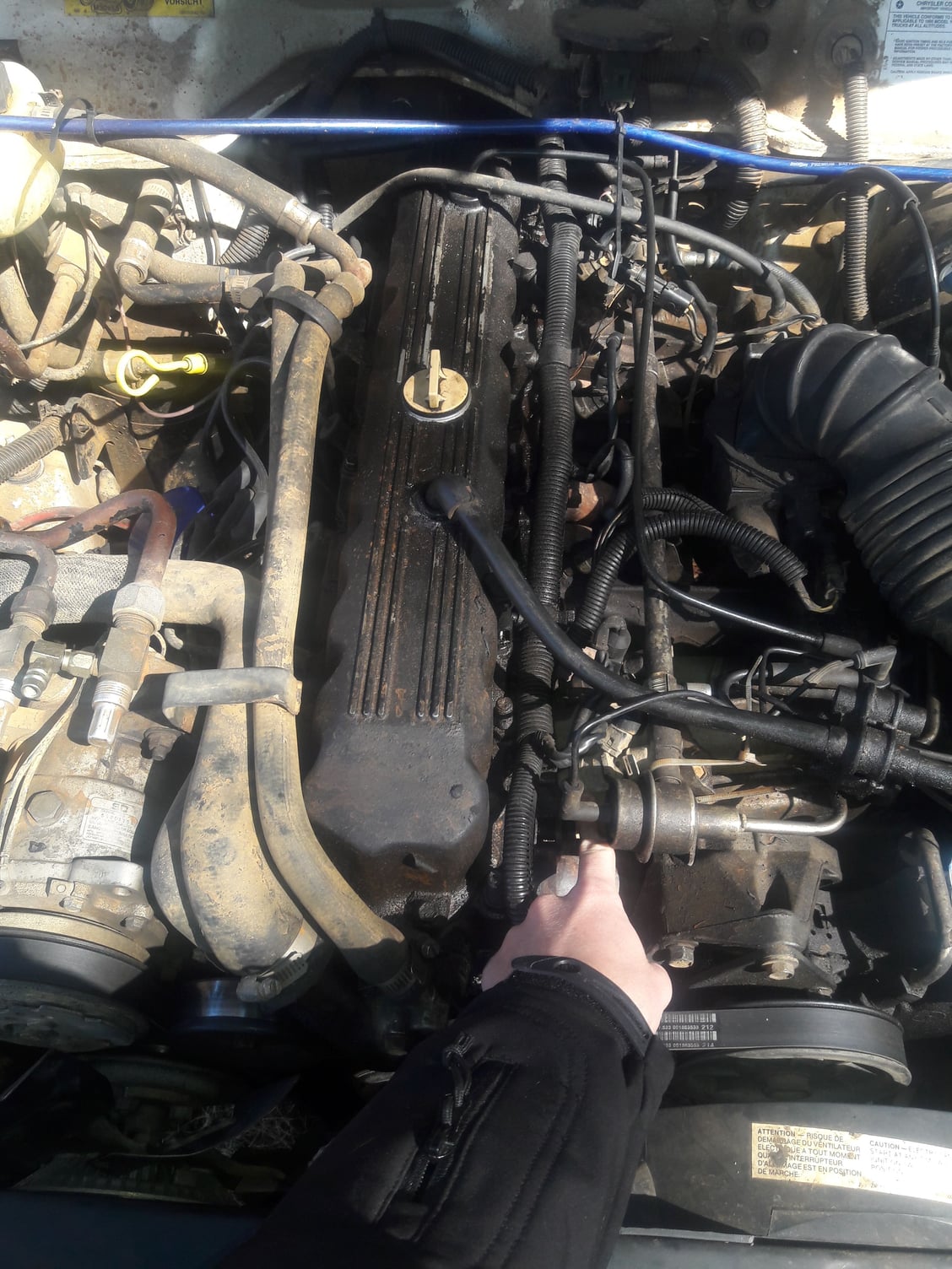 4.0 shooting fuel all over engine. Help! Jeep Cherokee Forum