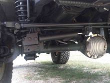 "Over the top" steering on wrangler. drove like a car again!