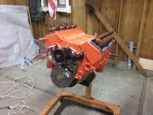 Engine is coming together. Slowly. Need to get the intake blasted before i can proceed.